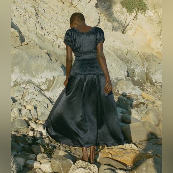 DOEN LEANNE DRESS IN NAVY, brand new, never worn, No flaws. - Picture 4 of 16